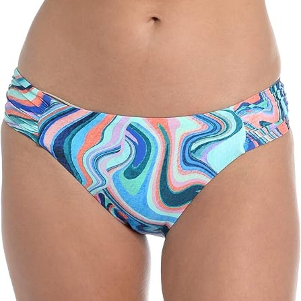 La Blanca Women's Standard Side Shirred Hipster Swimsuit Bottom